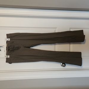 Womens low rise boot cut dress pants. Taupe. Size M.